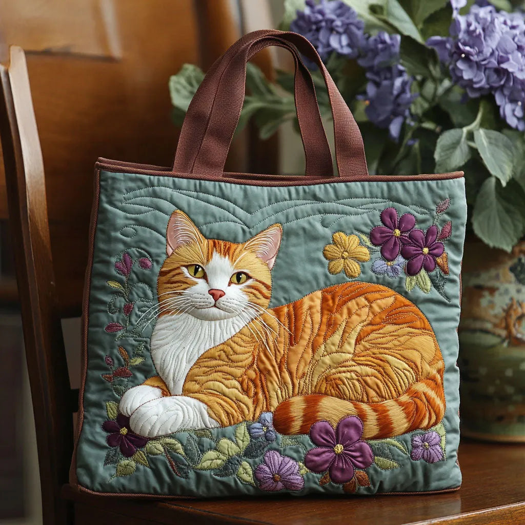 Bolsos de Mano Artesanales con Gatos
